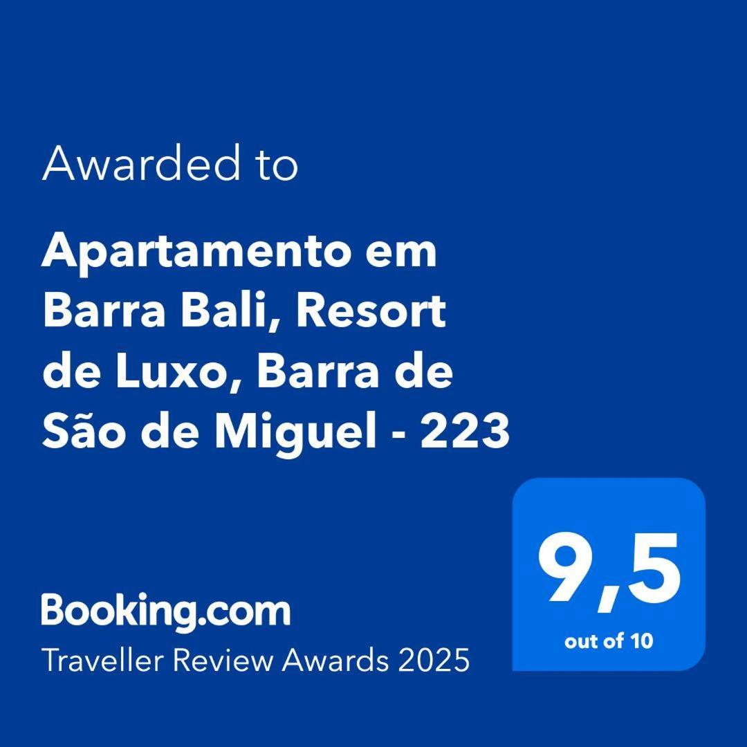 Apartamento Em Barra Bali, Resort De Luxo, Barra De Sao De Miguel - 223 Barra de Sao Miguel Exterior photo
